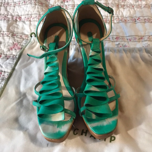 EUC Longchamp Wedges - Picture 6 of 6